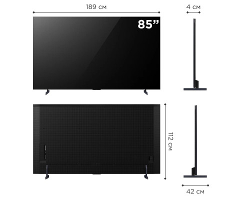 Телевизор TCL 65" 65C855 QLED