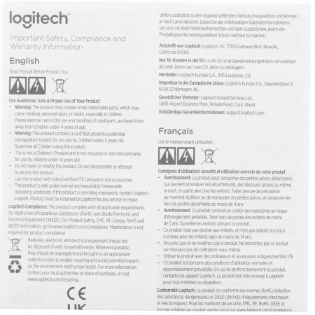 Веб-камера Logitech BRIO 500 HD Rose