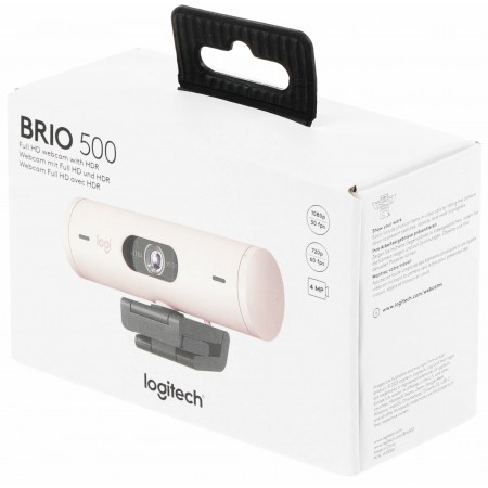 Веб-камера Logitech BRIO 500 HD Rose