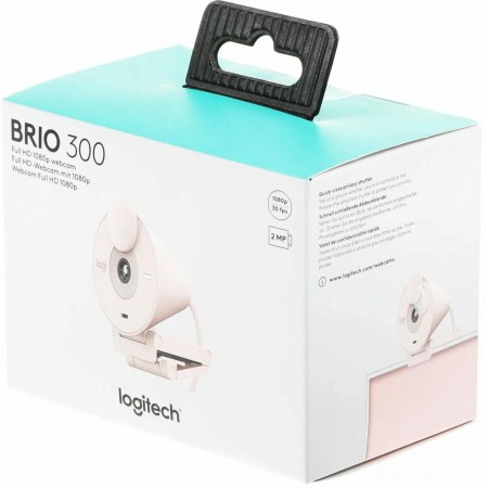 Веб-камера Logitech Brio 300 Full HD Rose