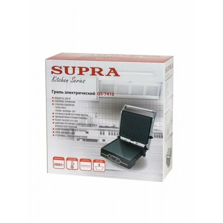 Электрогриль SUPRA GS-7410 черный