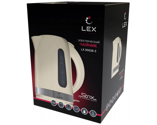 Чайник LEX LX30028-3 бежевый Чайник LEX LX30028-3 бежевый
