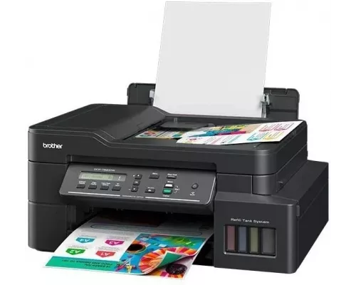 МФУ струйное BROTHER InkBenefit Plus DCP-T820DW (DCPT820DWR1) черный