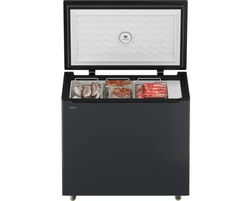 Морозильный ларь HIBERG PF 25 NFXd темно-серый
