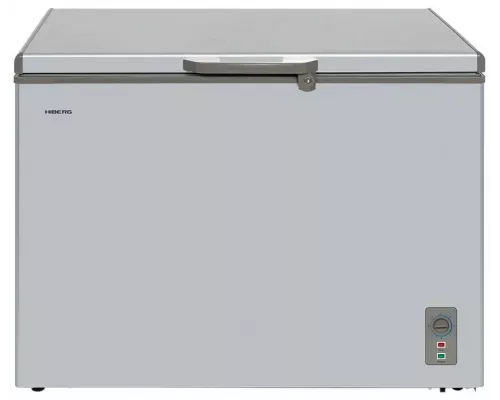 Морозильный ларь HIBERG PF 42L2GS серебристый