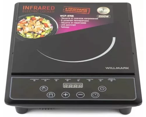 Настольная плита WILLMARK WCP-676B