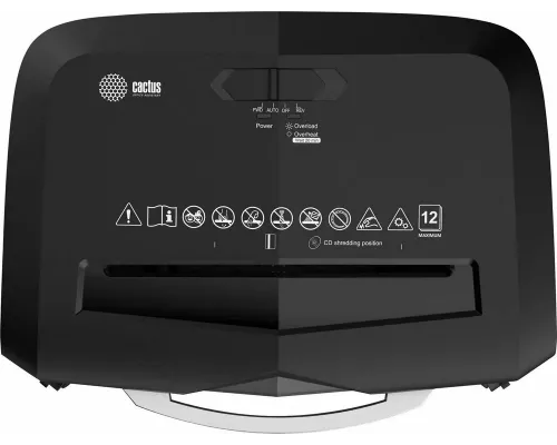 Шредер Cactus CS-SH-12-20-4X12H черный
