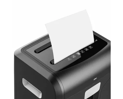 Шредер Deli E14400 черный