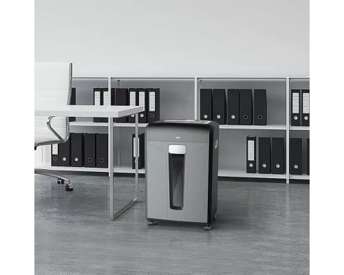 Шредер Deli E14400 черный