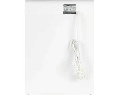 Шредер Deli E9903-EU белый/черный