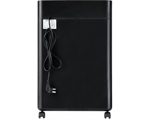 Шредер Deli E9917-EU черный/белый