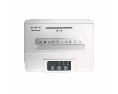 Шредер Office Kit S200TSCD 0,8x1 белый