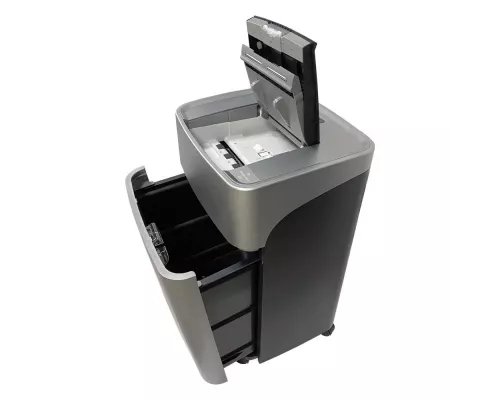 Шредер Office Kit SA375 серый/черный