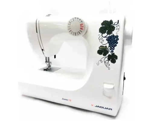 Швейная машина JAGUAR June 12 белый/цветы