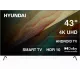 Телевизор Hyundai H-LED43BU7009 черный