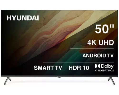 Телевизор Hyundai H-LED50BU7009 черный