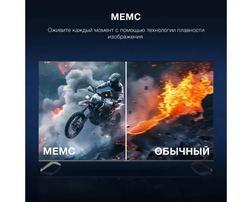 Телевизор Hyundai H-LED75BU7009 черный