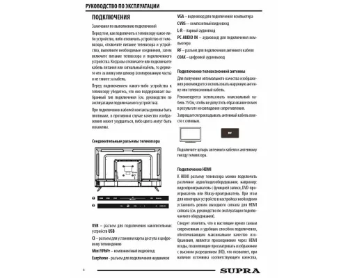 Телевизор Supra STV-LC32LT0045W