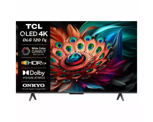 Телевизор TCL 43С655 черный