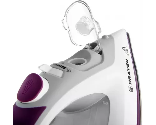 Утюг BRAYER BR4009 белый/фиолетовый