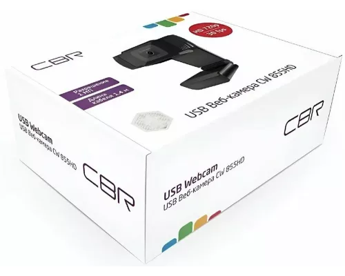 Веб камера CBR CW 855HD Black