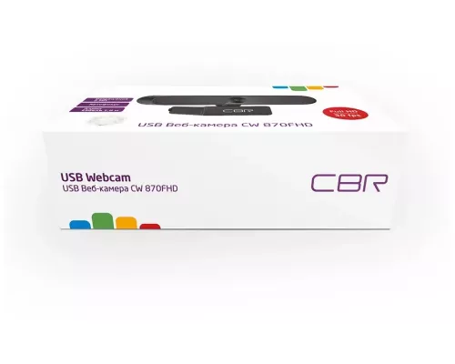 Веб камера CBR CW 870FHD Black