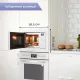 Встраиваемая микроволновая печь Zigmund & Shtain BMO 16.202 W белая