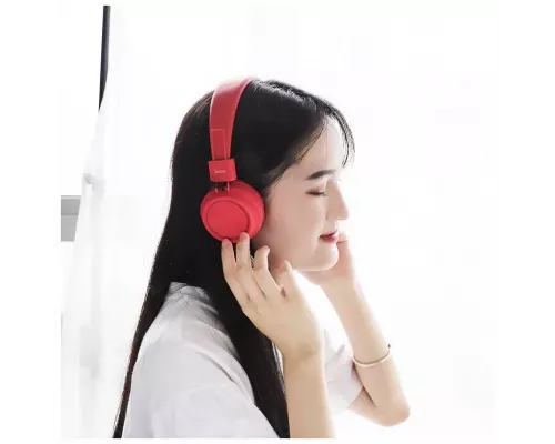 Беспроводные наушники HOCO W25 Promisel red