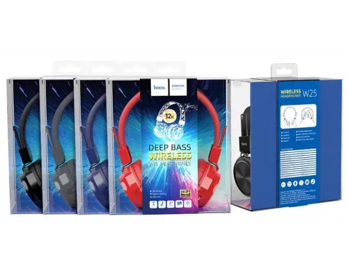 Беспроводные наушники HOCO W25 Promisel red
