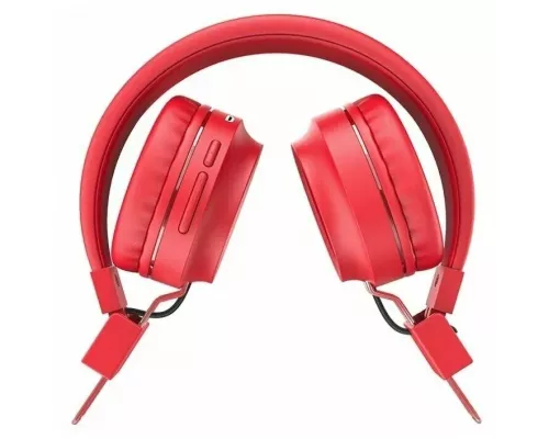Беспроводные наушники HOCO W25 Promisel red