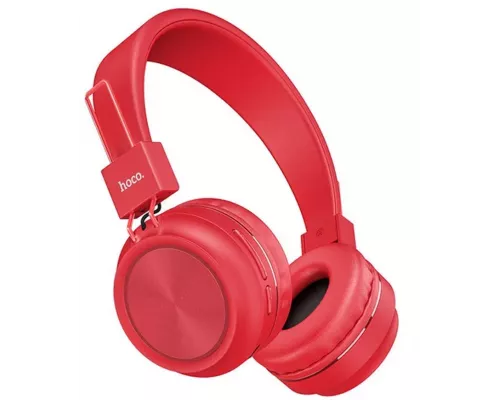 Беспроводные наушники HOCO W25 Promisel red