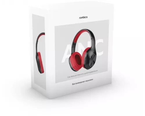 Беспроводные наушники ROMBICA MYSOUND BH-17 RED