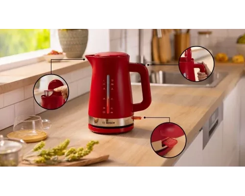 Чайник Bosch TWK4M224 красный