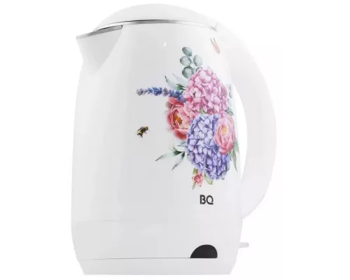 Чайник BQ KT1702P белый-цветы