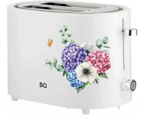 Чайник BQ KT1702P белый-цветы
