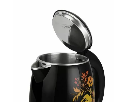 Чайник BQ KT1702P Черный-цветы