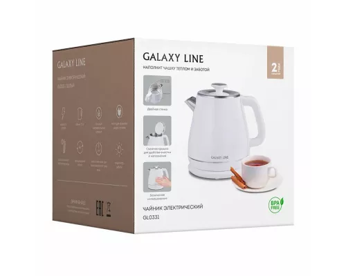 Чайник GALAXY LINE GL 0331 белый