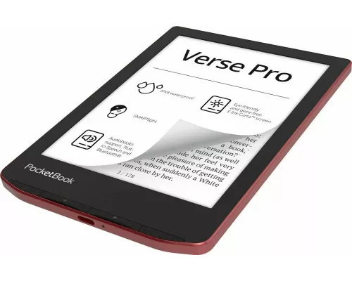 Электронная книга PocketBook 634 Verse Pro Passion Red (PB634-3-WW)