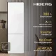 Холодильник HIBERG RFC-400DX NFGW белое стекло