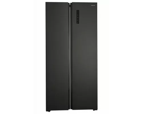 Холодильник HIBERG RFS-480DX NFB графитовый черный