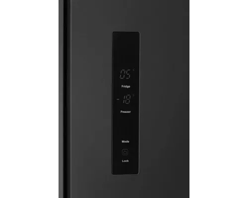 Холодильник HIBERG RFS-480DX NFB графитовый черный