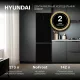 Холодильник Hyundai CC50073F нержавеющая сталь
