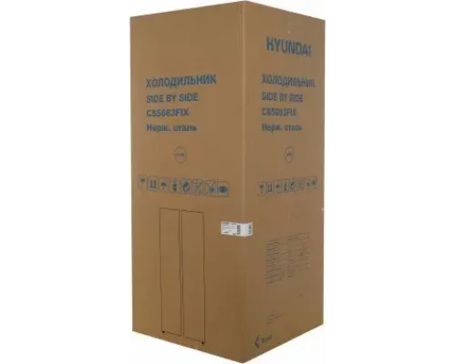 Холодильник Hyundai CS5083FIX нержавеющая сталь