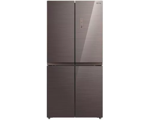 Холодильник Korting KNFM 81787 GM коричневый
