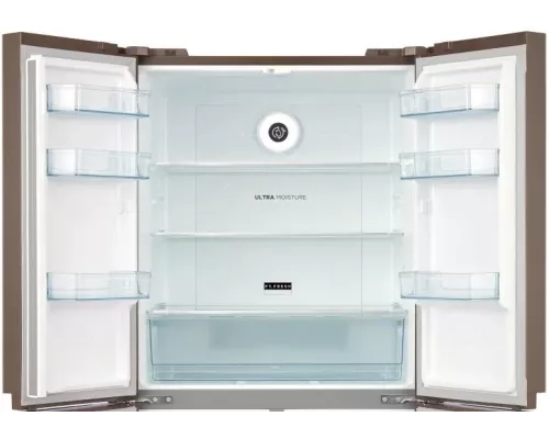 Холодильник Korting KNFM 81787 GM коричневый