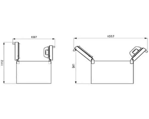 Холодильник Korting KNFS 91797 GN черное стекло