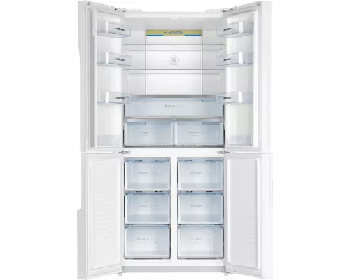 Холодильник MAUNFELD MFF181NFW белый глянец