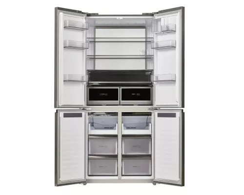 Холодильник MAUNFELD MFF190NFDSX нержавеющая сталь