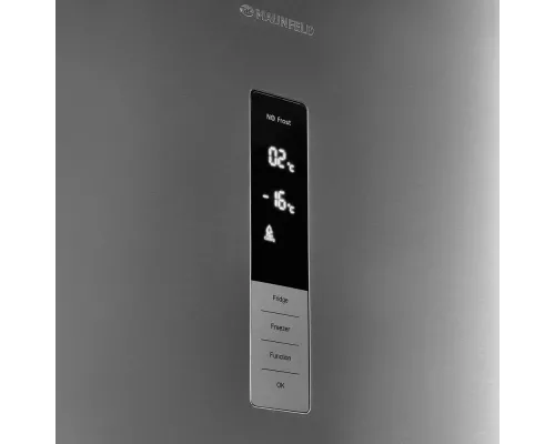 Холодильник MAUNFELD MFF200NFХ10 нержавеющая сталь