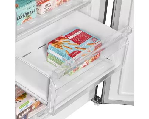 Холодильник MAUNFELD MFF200NFХ10 нержавеющая сталь